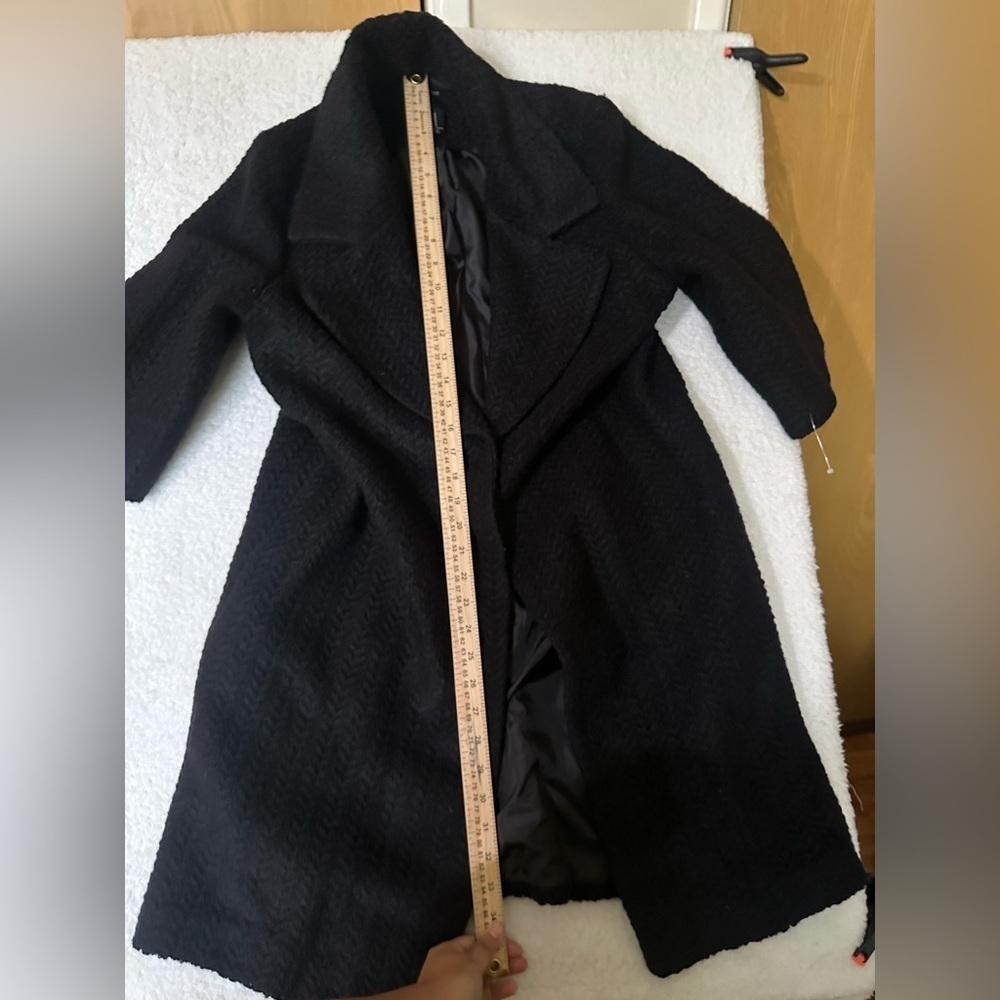 Forever 21 Herringbone/Tweed Coat - Picture 4 of 4